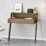 TopMebel Офис бюро Cowork TopMebel от меламин в светъл орех 94x50x91cm