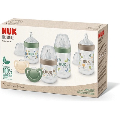 Nuk for NATURE Temperature Control СЕТ РР Шишета Perfect start - 6 части (10225680)