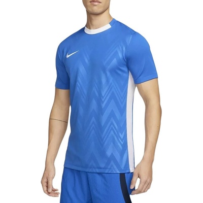 Nike pánske tréningové tričko DRI-FIT CHALLENGE modrá biela