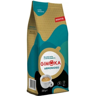 Gimoka Armonioso 250 г мляно кафе