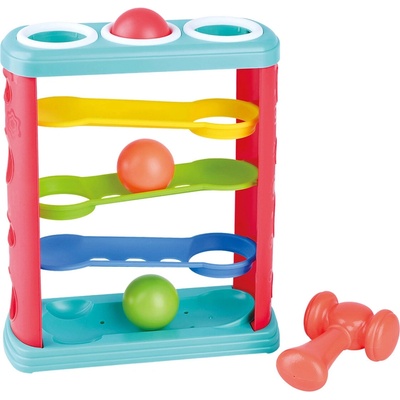 Playgo 100430 Veža s loptičkami a kladivkom