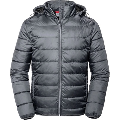 Russell Athletic 440M / Мъжко яке с качулка - желязно сиво 4XL (10440Ml0714)