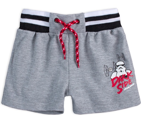 Chlapčenské šortky STAR WARS DARK SIDE šedé