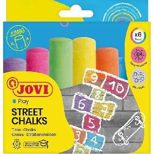 Jovi Street Chalks Тебешир 6 бр (<![CDATA[1030]]>)