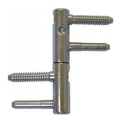 TKZ Závěs okenní TRIO EXPERT 13,5 stříbrný zinek levý