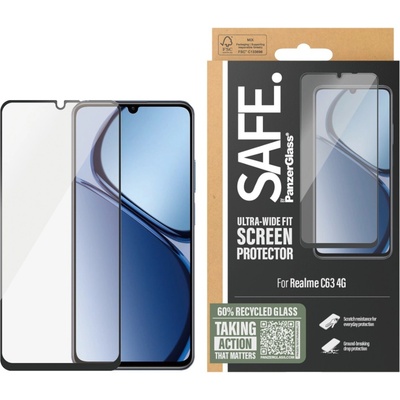 Panzer Стъклен протектор Safe за Realme C63 4G, UWF