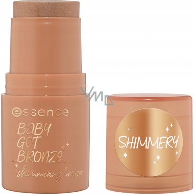 Essence Bronzer sypký Golden Hour povrchová úprava s čiastočkami 5,5 g