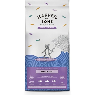 Harper and Bone Cat Adult divy oceánu 70 g