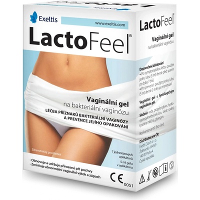 LactoFeel vaginální gel 7 x 5 ml – Zbozi.Blesk.cz