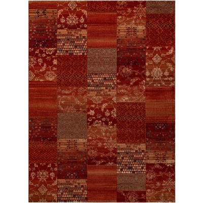 Najkoberce KASHQAI 4327 300 Patchwork bordový