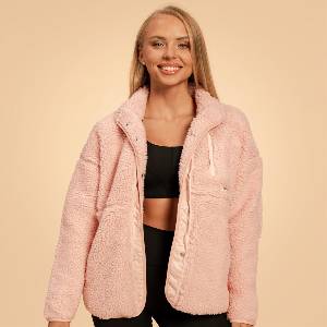 GymBeam BeastPink Дамско яке Bliss Pink L