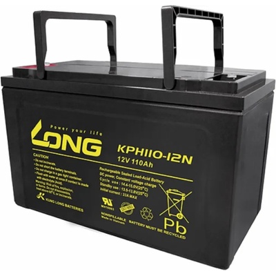 Long Акумулаторна батерия Long KPH110-12, 12V 110Ah, за UPS (KPH110-12)