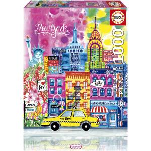 Educa Пъзел Educa от 1000 части - Ню Йорк (EDU20558)