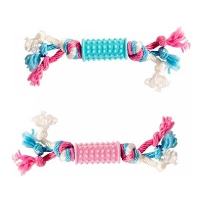 Duvo+ Puppy TPR Stick with cotton rope 20 cm