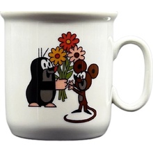 THUN 1794 dětský porcelánový hrnek Krtek a myška 1 200 ml