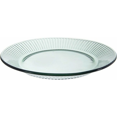 Zelený dezertný sklenený tanier 21 cm Verde – Orion