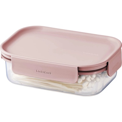 LOCKNLOCK Dóza na potraviny LOCK Classic plus pink 910 ml