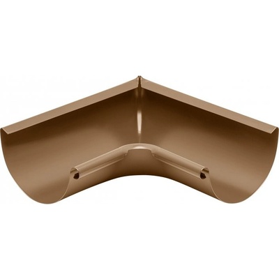 KJG Roh žlabový vnitřní 250 mm metalicky měděný