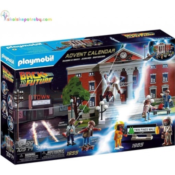 Playmobil 70574 Adventný kalendár BACK TO THE FUTURE
