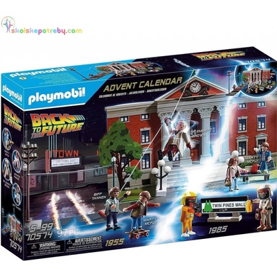 Playmobil 70574 Adventný kalendár BACK TO THE FUTURE