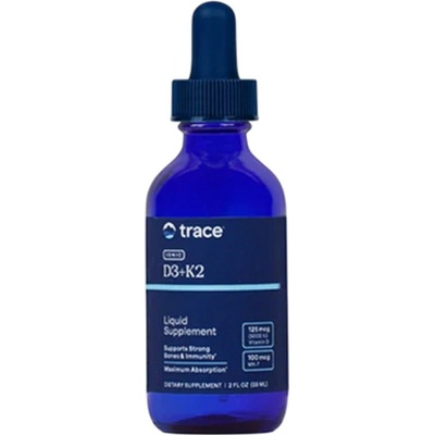 Trace Minerals Ionic D3 + K2 5000 IU + 125 µg 59 ml