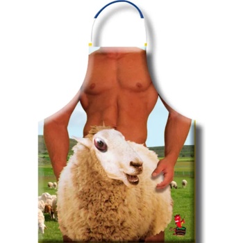 Готварска престилка, овца и още нещо - Sheep Apron (D-236721)