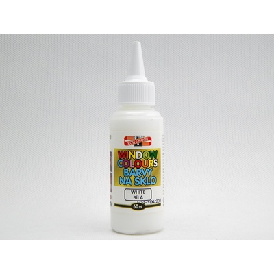 KOH-I-NOOR Barva na sklo BÍLÁ 60ml 9742015002KK – Zboží Dáma