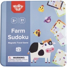 Tooky Toys Magnetické sudoku zvířata na farmě