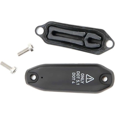 DISC BRAKE LEVER RESERVOIR CAP KIT INCLUDES RESERVOIR CAP, BLADDER & HARDWARE GUIDE