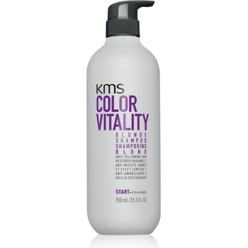 KMS Color Vitality Blonde Shampoo хидратиращ шампоан за руса коса 750ml