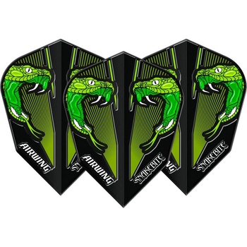 Red Dragon Airwing Peter Wright Snakebite V-štandard, zelené