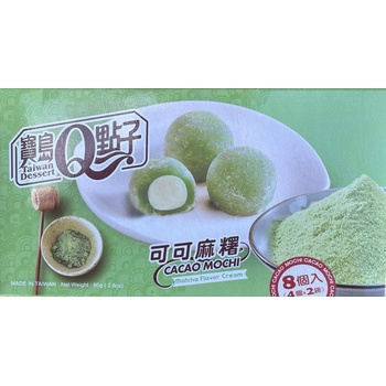Qmochi Японски мочи бисквити qmochi с вкус на какао и матча 80гр