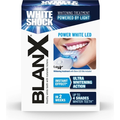 BlanX White Shock Power White bieliacia kura s LED aktivátorom 50 ml