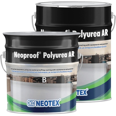 NEOTEX Neoproof Polyurea AR – tekutá hydroizolácia odolná voči prerastaniu koreňov Balenie: 19 kg, Farba: Biela