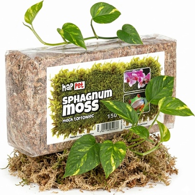 Happet substrát PM03 Sphagnum Moss mech rašeliník 150 g