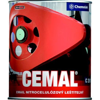 Chemolak C 2001 CEMAL Nitrocelulózový email 4400 svetlo modrá 0,75L