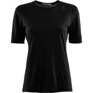 Aclima Дамско мериносово термобельо Aclima Women's Lightwool Undershirt Tee Merino base layer - Jet Black (115-1552-0114)