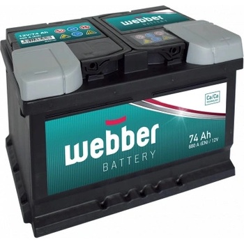 Webber 12V 74Ah 680A WA0740