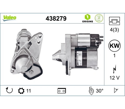 Startér VALEO 438279