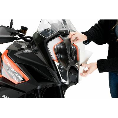 PUIG adhere headlight protector 21444W priehľadný