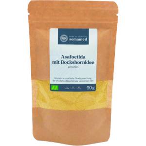 Home of Ayurveda somamed Асафоетида със семена от сминдух - 50 г