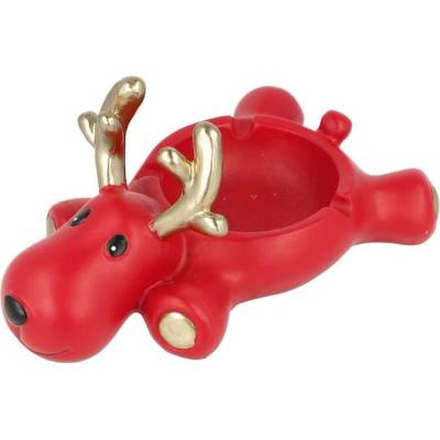 KRCZ Cigaretový popelník Moose Red 19x11,5x8,5cm