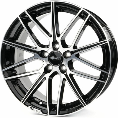 Brock B34 8x18 5x100 ET38 black polished