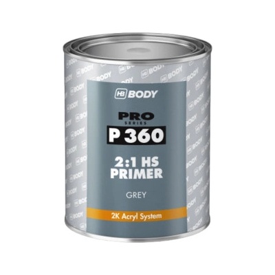 Body P360 Základový plnič 2:1 – šedý 4L