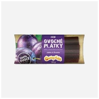 Ovocňák Plátky jablko švestka 20 g