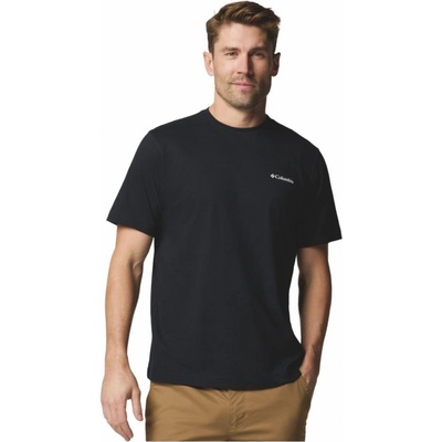 Columbia KETTLE RIVER BACK GRAPHIC TEE černá