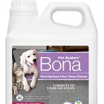 Bona Pet System Hard Surface Floor Deep Cleaner - Препарати на твърди настилки за домашни любимци 2.5л (5482)