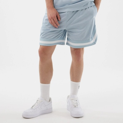 New Era Kraťasy Branded Oversized Mesh Shorts Sky Blue
