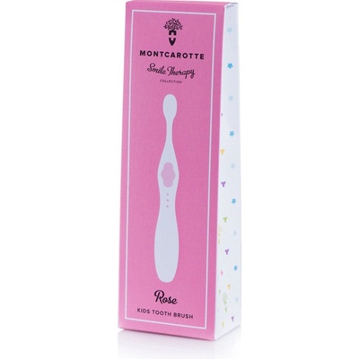 Montcarotte Rose Kids Toothbrush dětský zubní kartáček růžové barvy