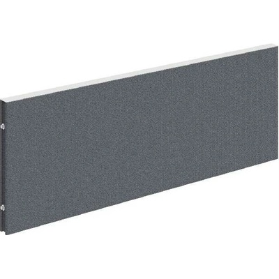 Office Pro Paraván Akustik na stôl 120 cm - TPA S 1200 antracit
